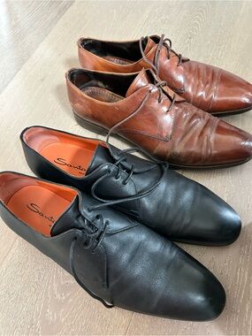 Men’s dress shoes Santoni size 9.5US/10